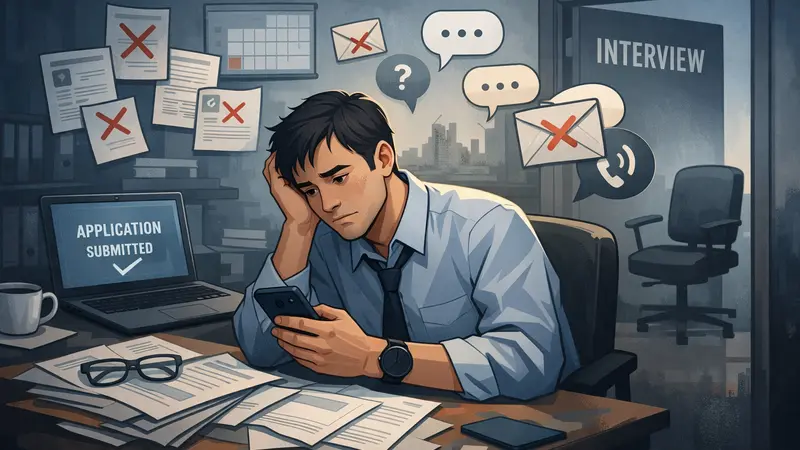 Applying to hundreds of jobs but not getting interview calls. | India 2026