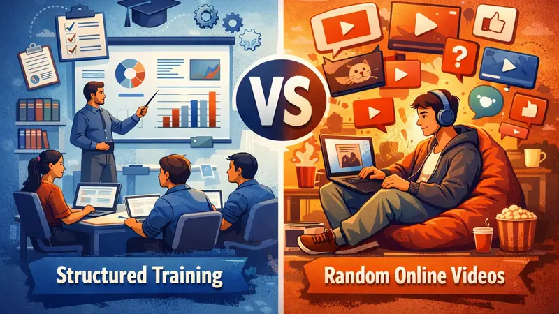 Why structured training programs are more powerful than random online | India 2026